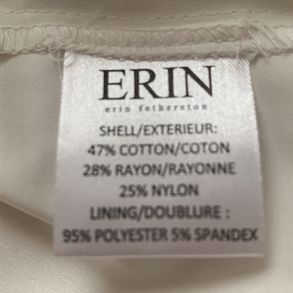 ERIN by erin fetherston Awesome Ivory Dress, Size 4 NWT MAKE AN OFFER!!! - Picture 7 of 7